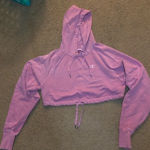 Champion Crop Hoodie.